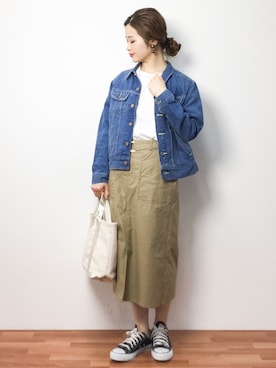 isaさん（レディース・155cm）の春コーディネート