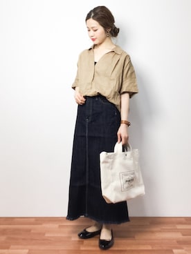 isaさん(レディース・155cm)の春コーディネート