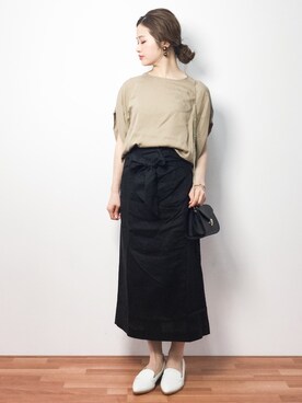 isaさん（レディース・155cm）の春コーディネート