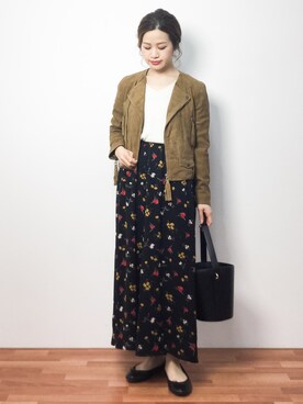 isaさん（レディース・155cm）の春コーディネート