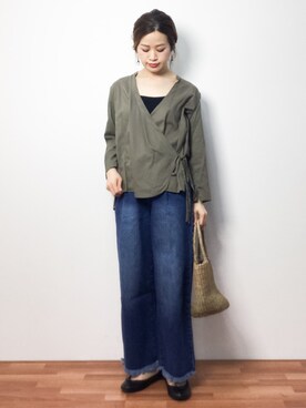 isaさん（レディース・155cm）の春コーディネート