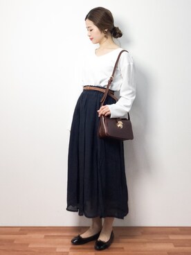 isaさん（レディース・155cm）の春コーディネート