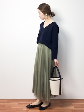 isaさん（レディース・155cm）の春コーディネート