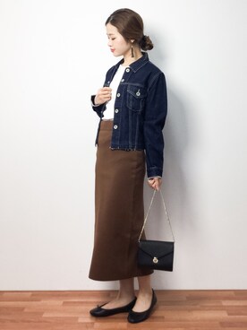 isaさん（レディース・155cm）の春コーディネート