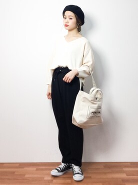isaさん（レディース・155cm）の春コーディネート