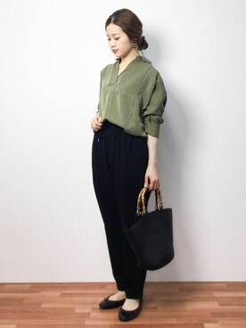 isaさん（レディース・155cm）の春コーディネート