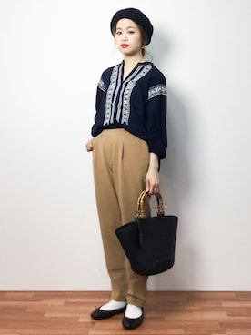 isaさん（レディース・155cm）の春コーディネート