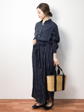 isaさん（レディース・155cm）の春コーディネート