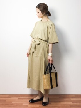 isaさん（レディース・155cm）の春コーディネート