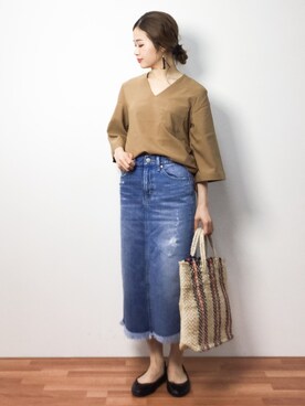 isaさん(レディース・155cm)の春コーディネート