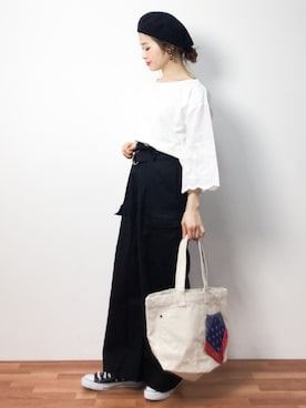 isaさん（レディース・155cm）の春コーディネート