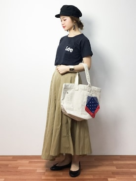 isaさん（レディース・155cm）の春コーディネート