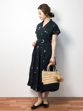 isaさん（レディース・155cm）の春コーディネート