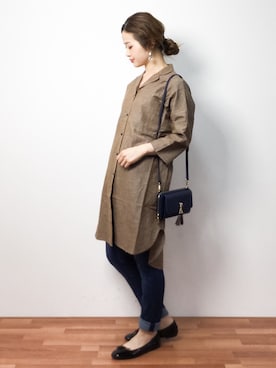 isaさん（レディース・155cm）の春コーディネート