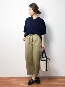 isaさん（レディース・155cm）の春コーディネート