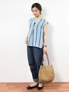 isaさん（レディース・155cm）の春コーディネート