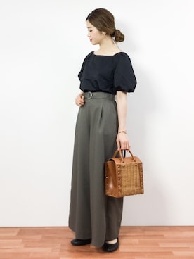 isaさん（レディース・155cm）の春コーディネート