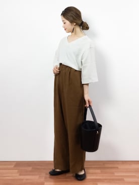 isaさん（レディース・155cm）の春コーディネート
