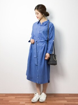 isaさん（レディース・155cm）の春コーディネート