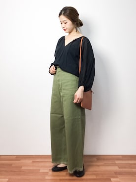 isaさん（レディース・155cm）の春コーディネート