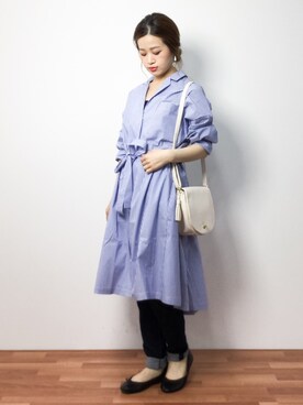 isaさん（レディース・155cm）の春コーディネート