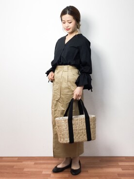 isaさん（レディース・155cm）の春コーディネート