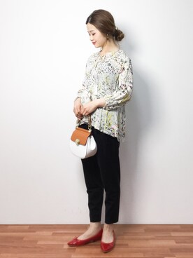 isaさん（レディース・155cm）の春コーディネート