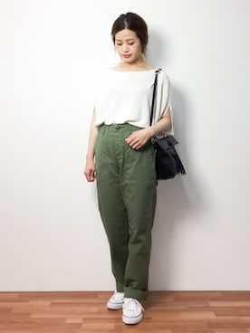 isaさん（レディース・155cm）の春コーディネート