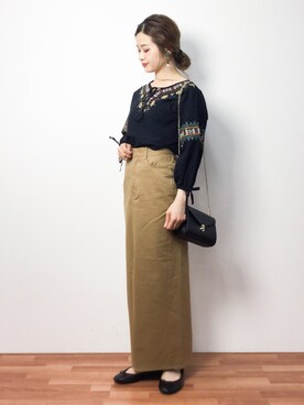 isaさん（レディース・155cm）の春コーディネート