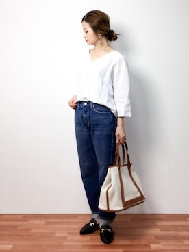 isaさん（レディース・155cm）の春コーディネート