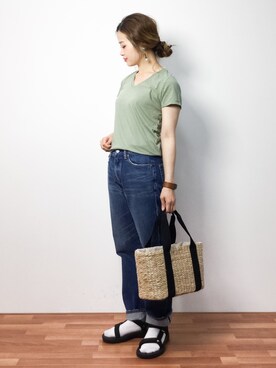 isaさん（レディース・155cm）の春コーディネート