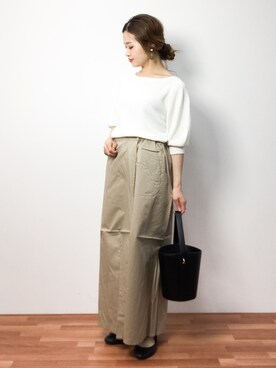 isaさん（レディース・155cm）の春コーディネート