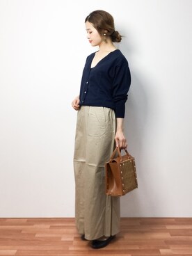 isaさん（レディース・155cm）の春コーディネート