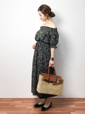 isaさん（レディース・155cm）の春コーディネート