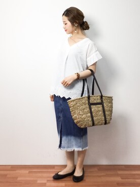 isaさん（レディース・155cm）の春コーディネート