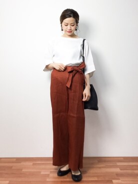 isaさん（レディース・155cm）の春コーディネート