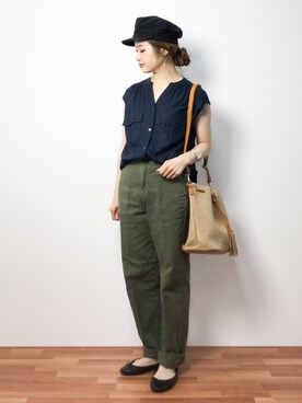 isaさん（レディース・155cm）の春コーディネート