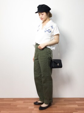 isaさん（レディース・155cm）の春コーディネート