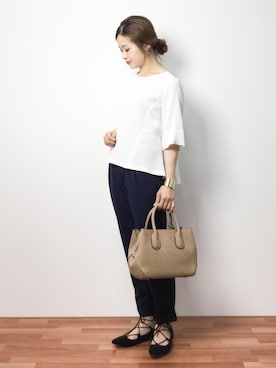 isaさん（レディース・155cm）の春コーディネート