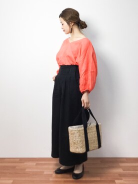 isaさん（レディース・155cm）の春コーディネート