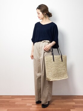 isaさん（レディース・155cm）の春コーディネート