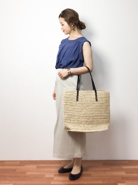 isaさん（レディース・155cm）の春コーディネート