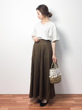 isaさん(レディース・155cm)の春コーディネート