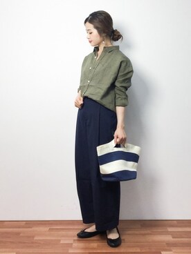 isaさん（レディース・155cm）の春コーディネート