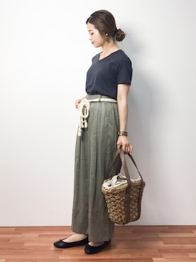 isaさん(レディース・155cm)の春コーディネート