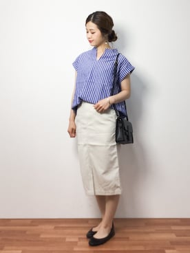 isaさん（レディース・155cm）の春コーディネート