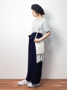 isaさん（レディース・155cm）の春コーディネート