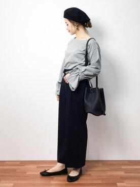 isaさん（レディース・155cm）の春コーディネート