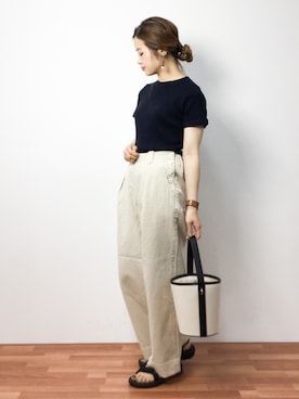 isaさん（レディース・155cm）の春コーディネート