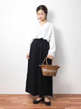 isaさん（レディース・155cm）の夏コーディネート